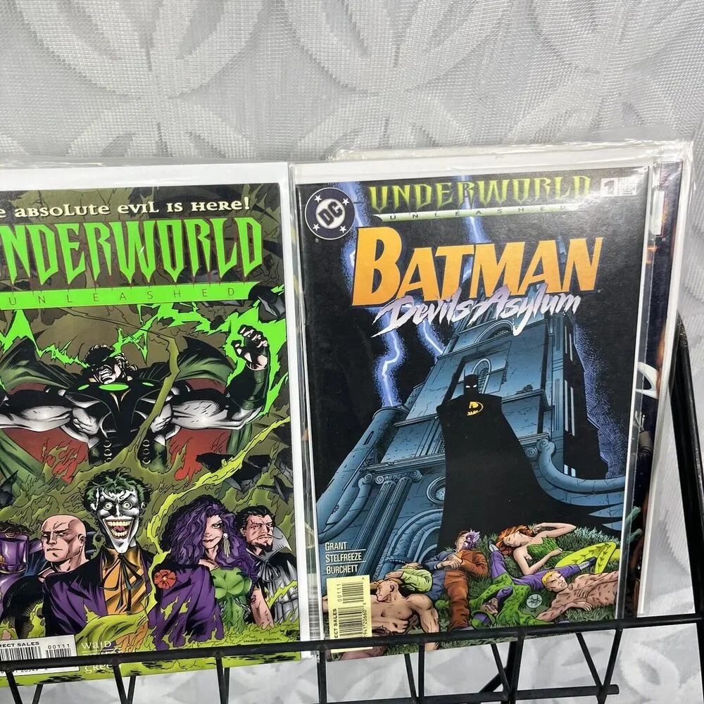 14 Batman One‎ Shot Underworld Day Of Judgement Faces Evil Jokers Asylum Manbat